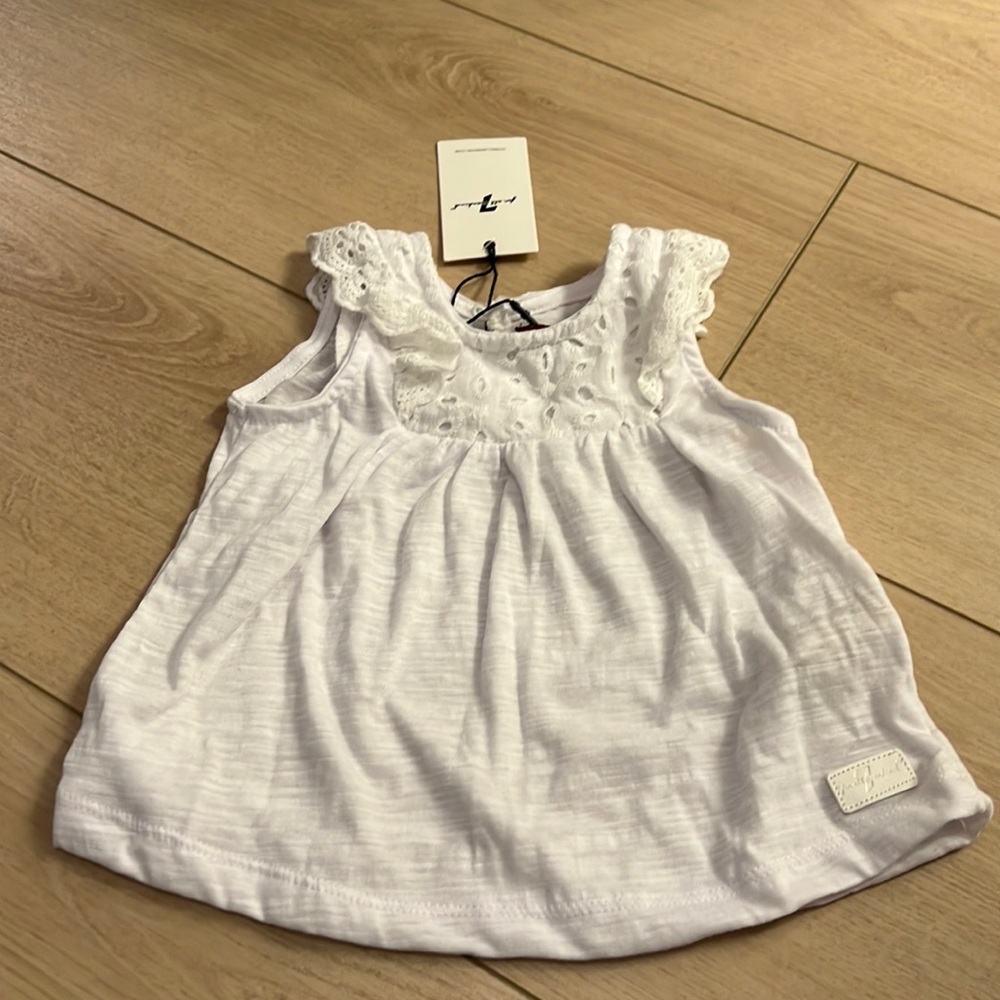 NWT 7 for all mankind baby tank